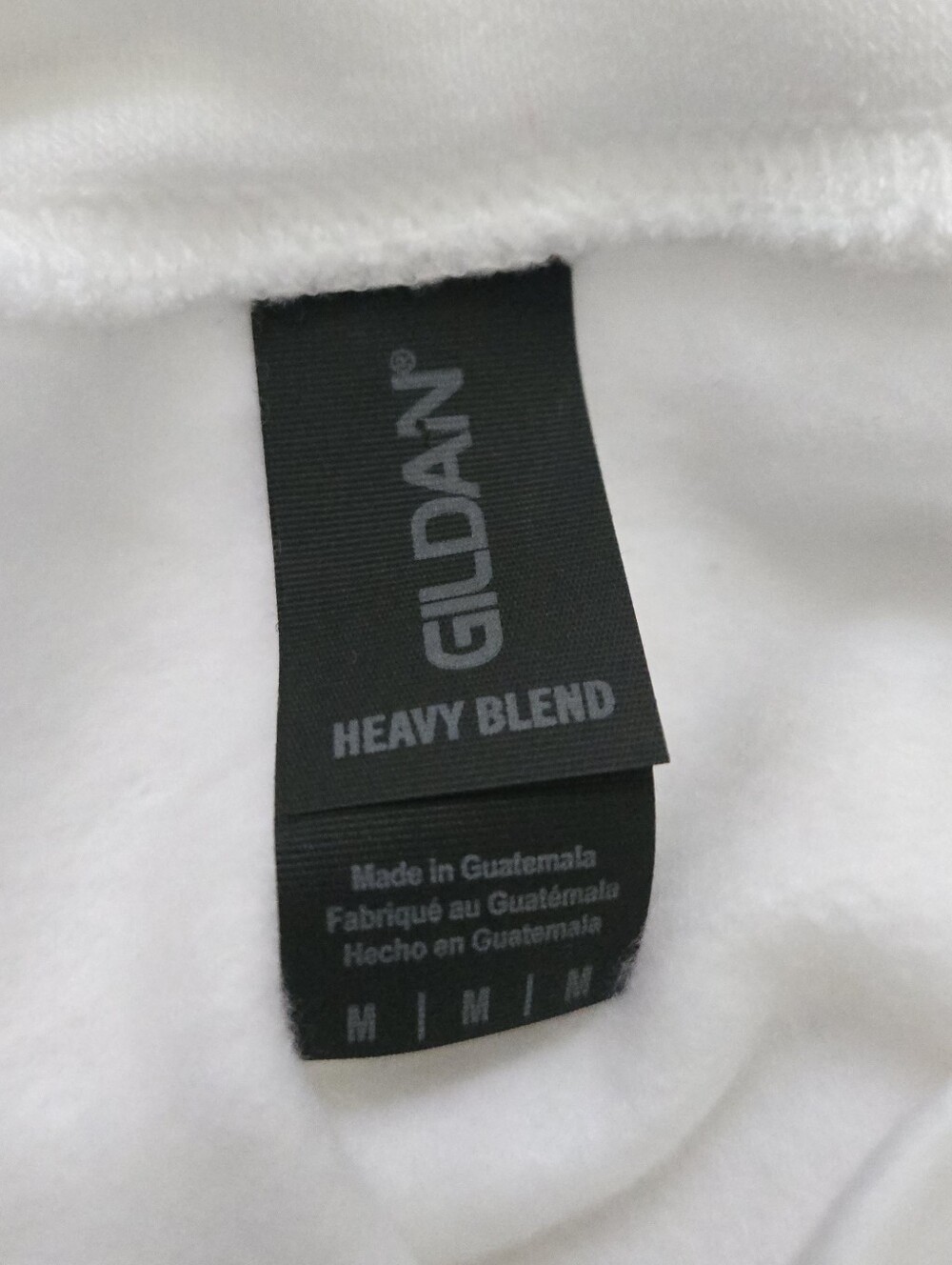 Gildan New England Football White Fleece Pullover Sweater Medium Unisex - Picture 5 of 9